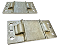 Hot Forged Tie Plates with Shoulder in Middle